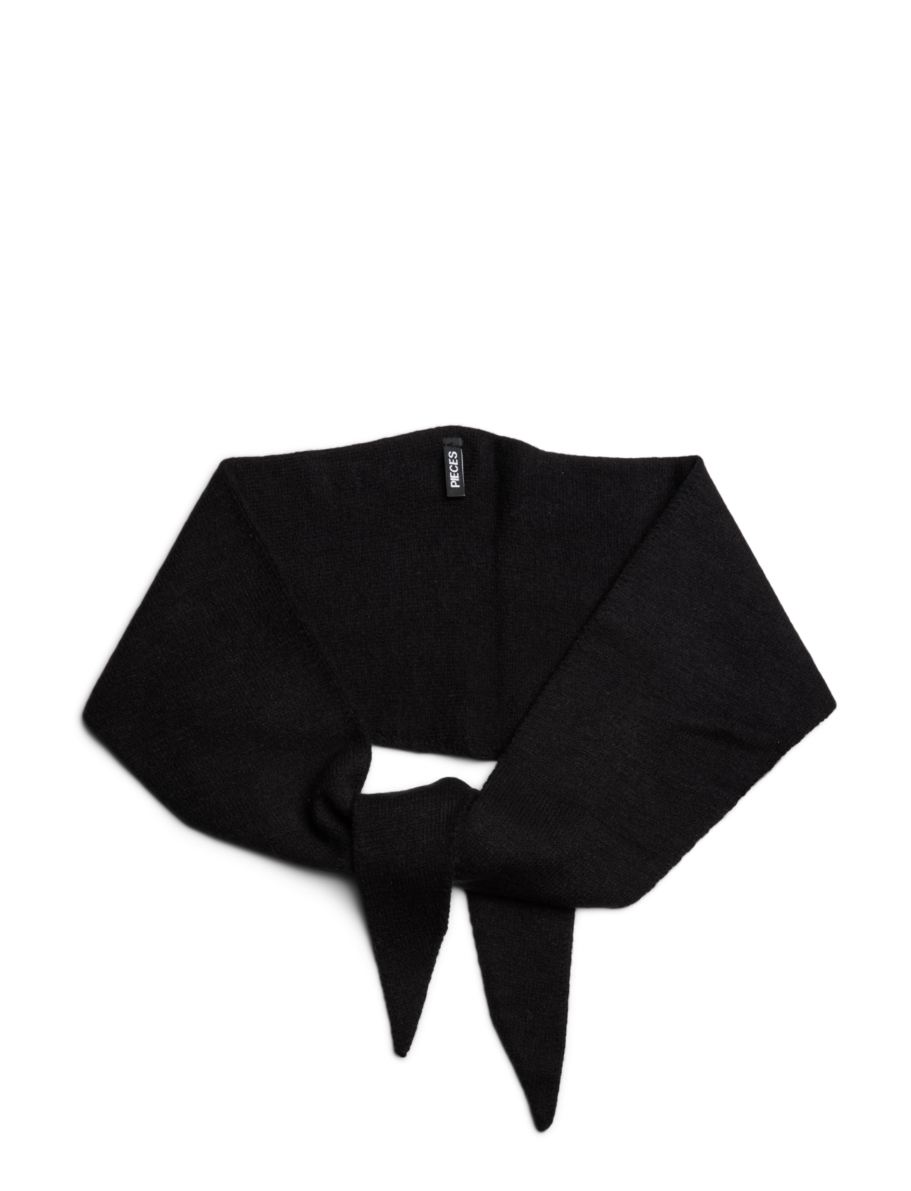 Pieces - PCKOMMA TRIANGLE SCARF NOOS BC - kerged sallid - black - 2