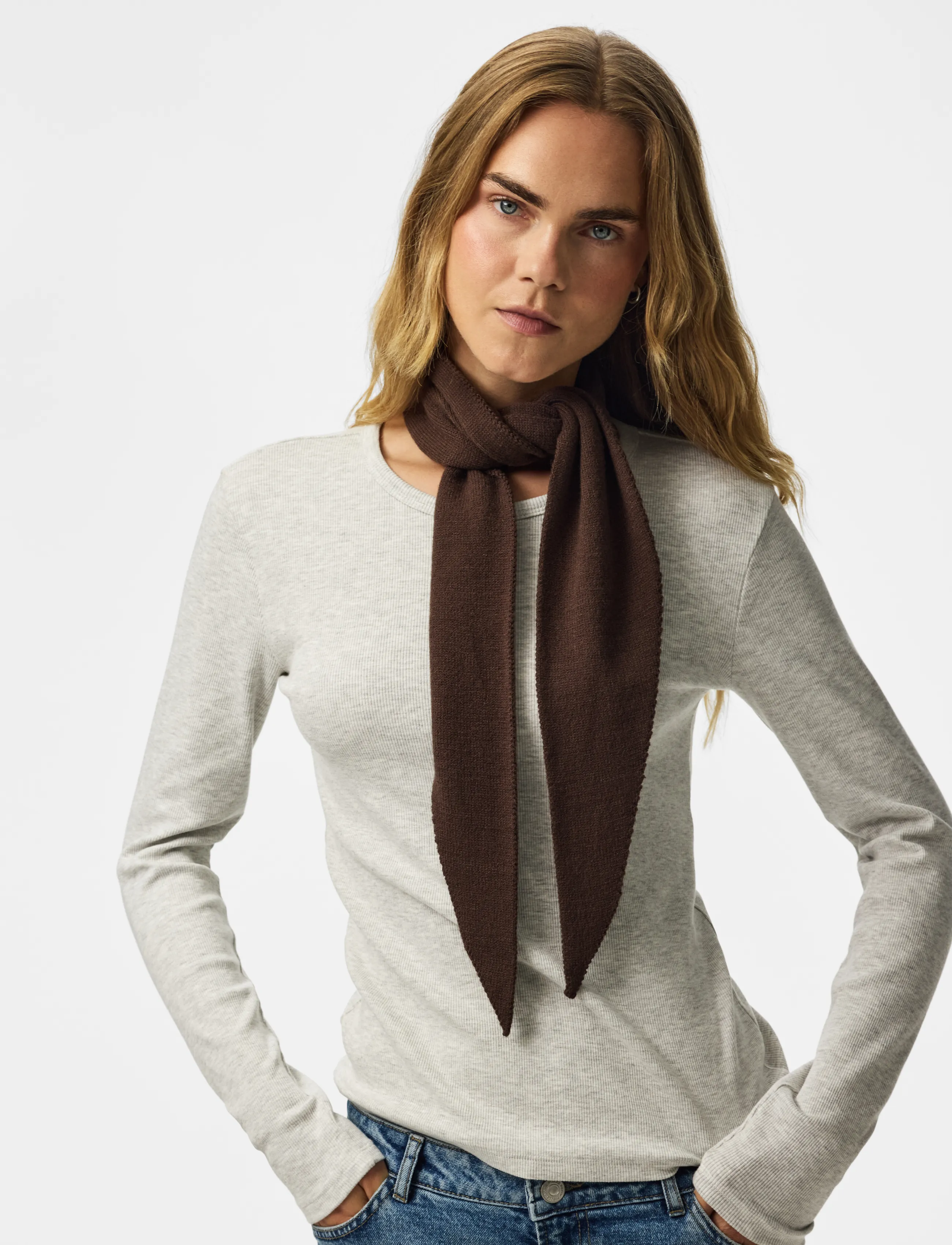 PIECES Pckomma Triangle Scarf scarves dam – bild 7