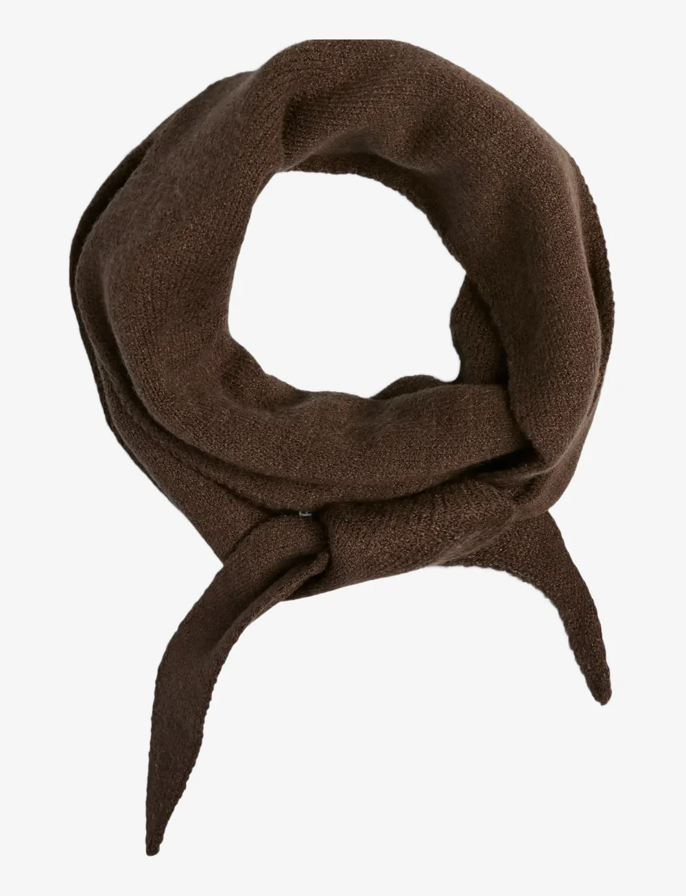 Pieces - PCKOMMA TRIANGLE SCARF NOOS BC - alltags-style - hot fudge - 1