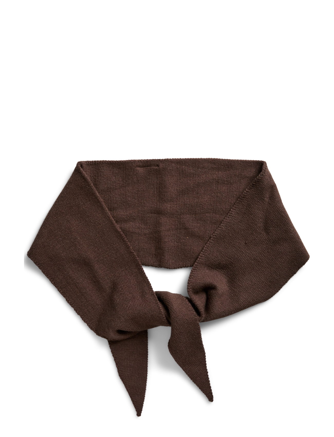 Pieces - PCKOMMA TRIANGLE SCARF NOOS BC - kerged sallid - hot fudge - 3