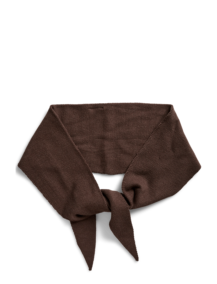Pieces - PCKOMMA TRIANGLE SCARF NOOS BC - alltags-style - hot fudge - 3