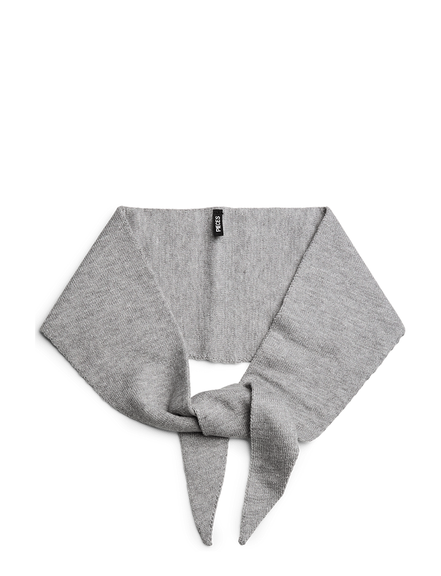 Pieces - PCKOMMA TRIANGLE SCARF NOOS BC - alltags-style - medium grey melange - 2