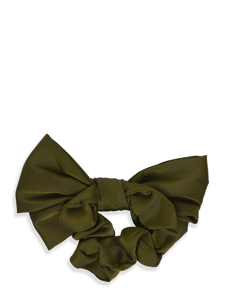 Pieces - PCJENNY BOW SCRUNCHIE MXM - hårsnoddar och hårband - forest night - 1
