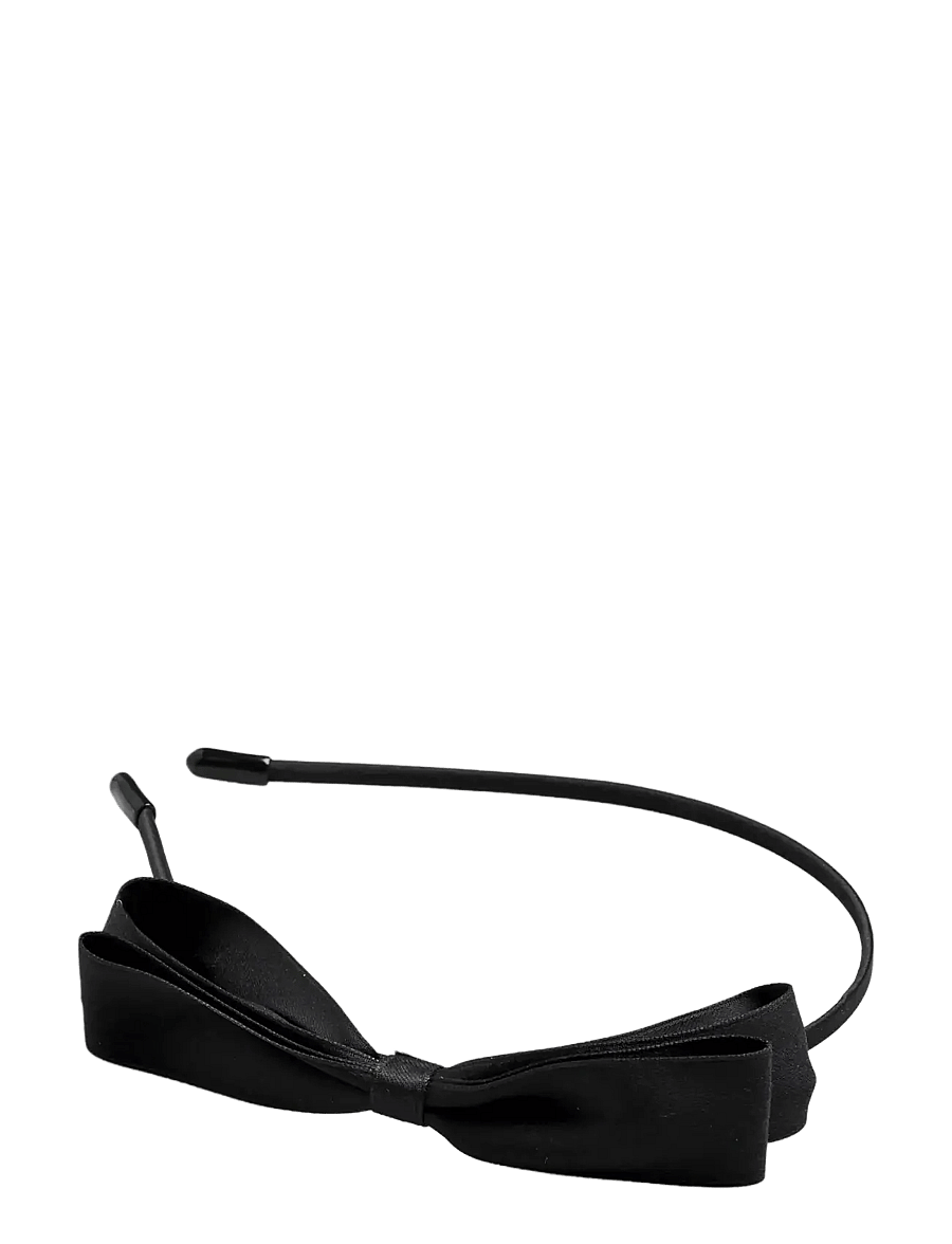 Pieces - PCJENNY XMAS BOW HAIRBAND - hårband & diadem - black - 0