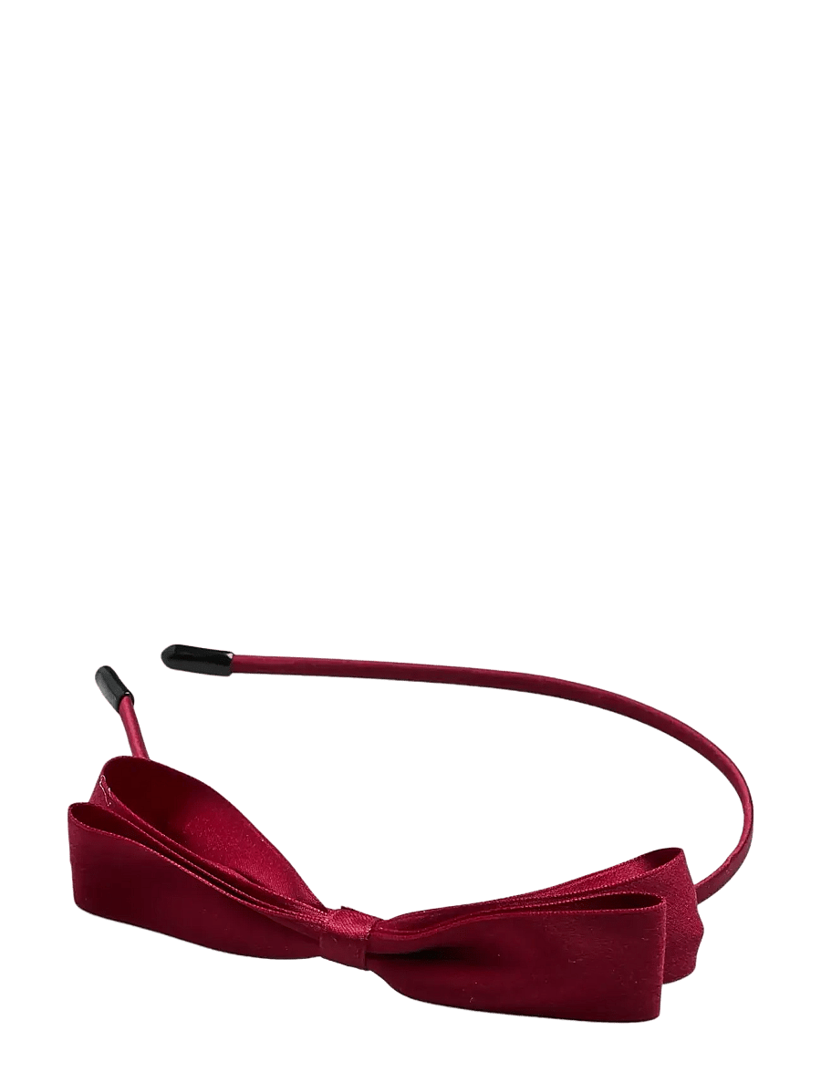 Pieces - PCJENNY XMAS BOW HAIRBAND - hårband & diadem - tawny port - 0