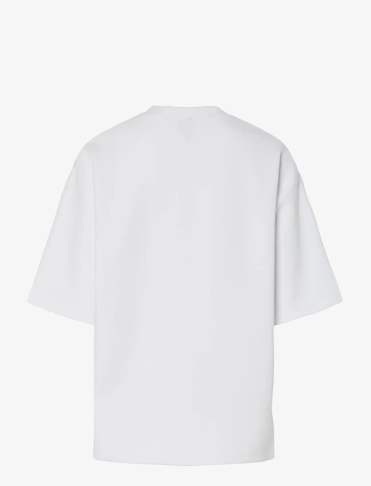 Pieces - PCMUNA SS O-NECK OVERSIZE TEE D2D JRS - t-shirts - bright white - 2