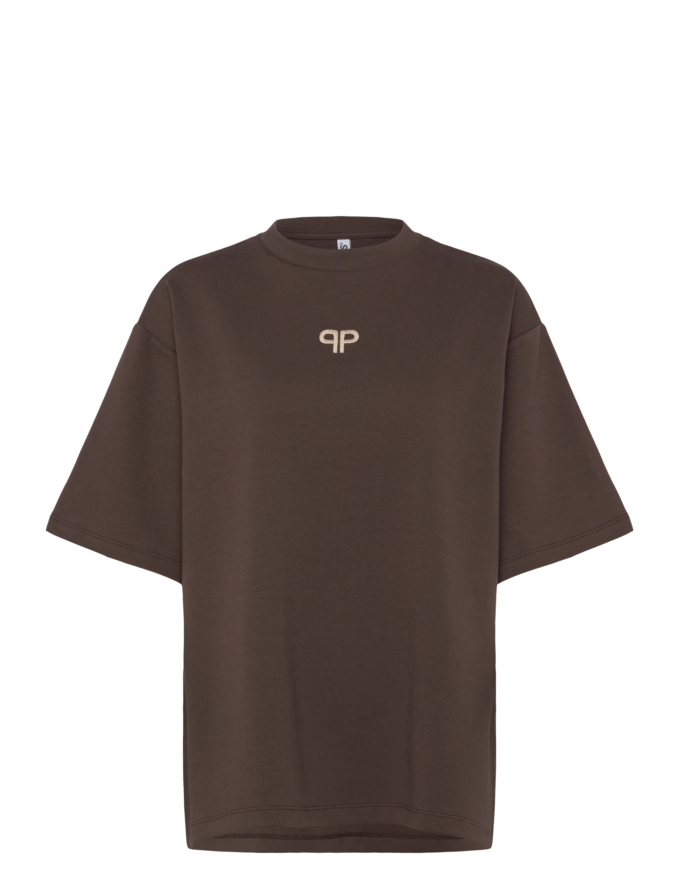 Pieces PCMUNA SS O-NECK OVERSIZE TEE D2D JRS - Pieces - HOT FUDGE / brown