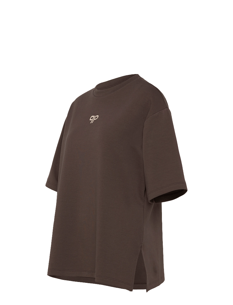 Pieces - PCMUNA SS O-NECK OVERSIZE TEE D2D JRS - t-shirts - hot fudge - 2