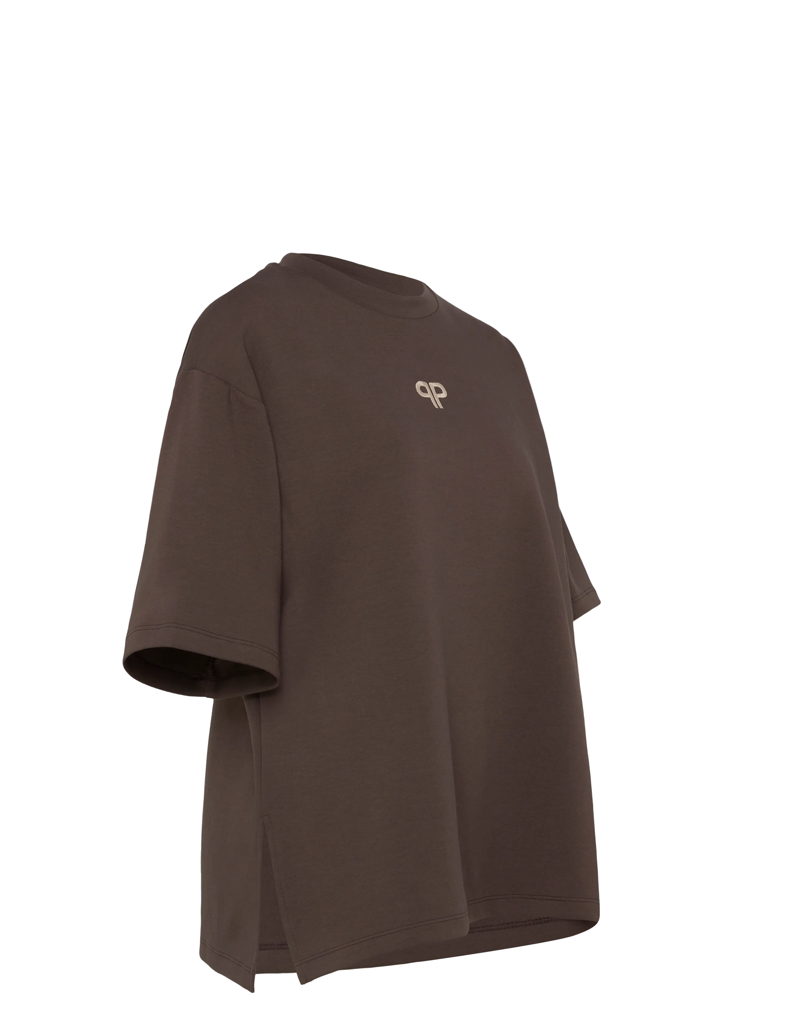 Pieces - PCMUNA SS O-NECK OVERSIZE TEE D2D JRS - t-shirts - hot fudge - 3