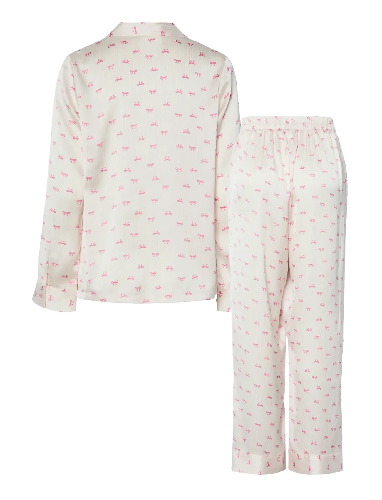 Pieces - PCJYTTE SATIN NIGHT SET WVN - pyjamas - pinkesque - 1