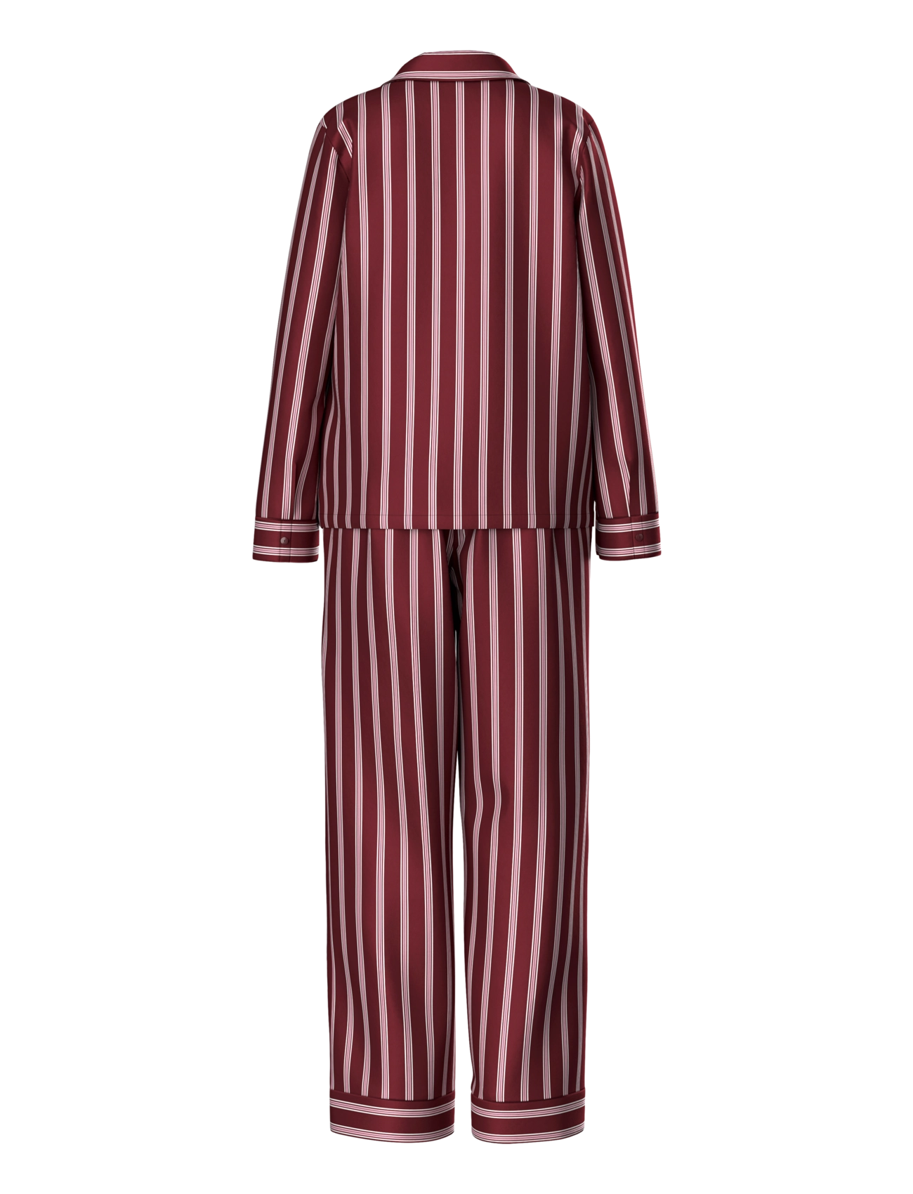Pieces - PCJYTTE SATIN NIGHT SET WVN - pidžaamad - tawny port - 1