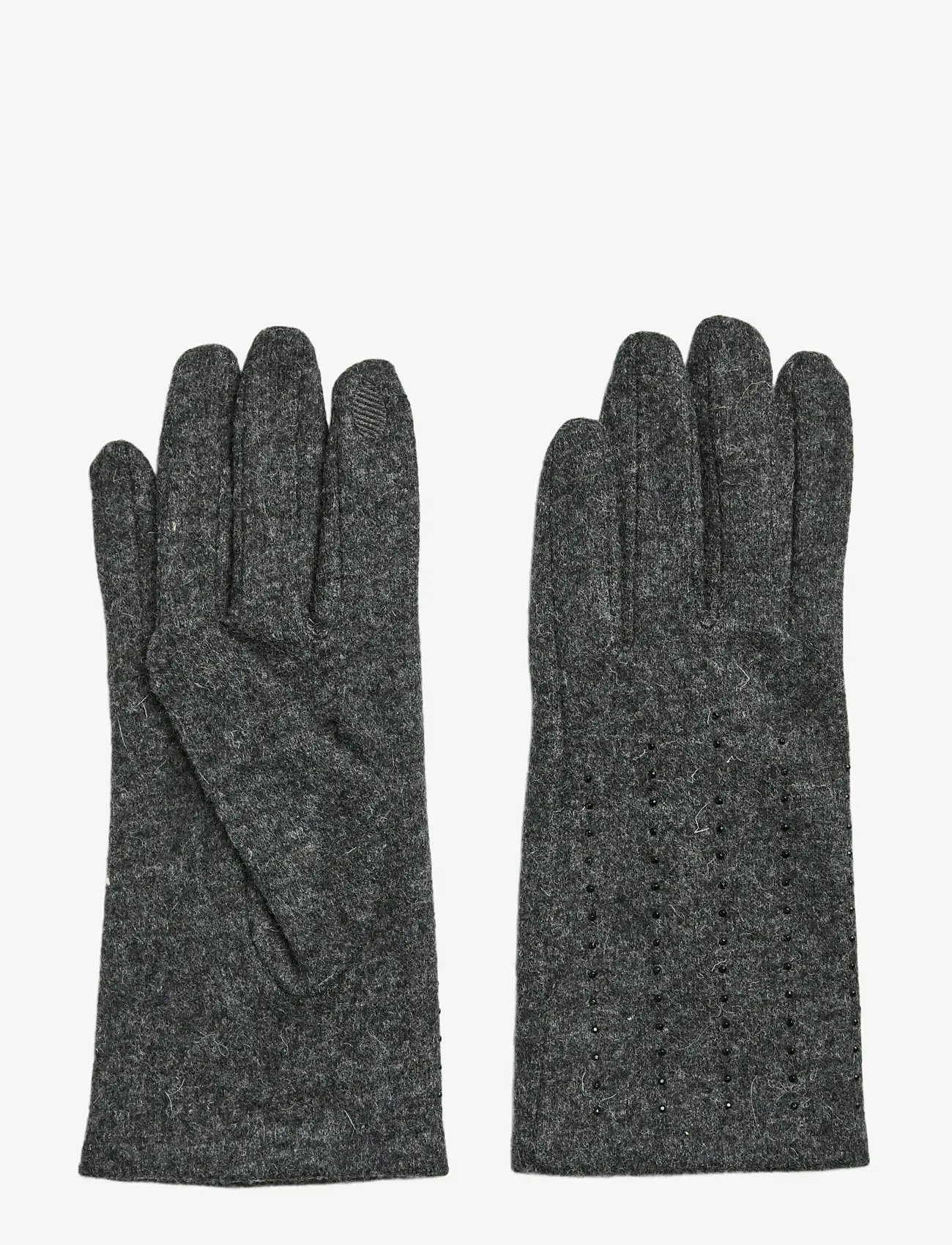 Pieces - PCJUTTA GLOVES FP - medium grey melange - 0