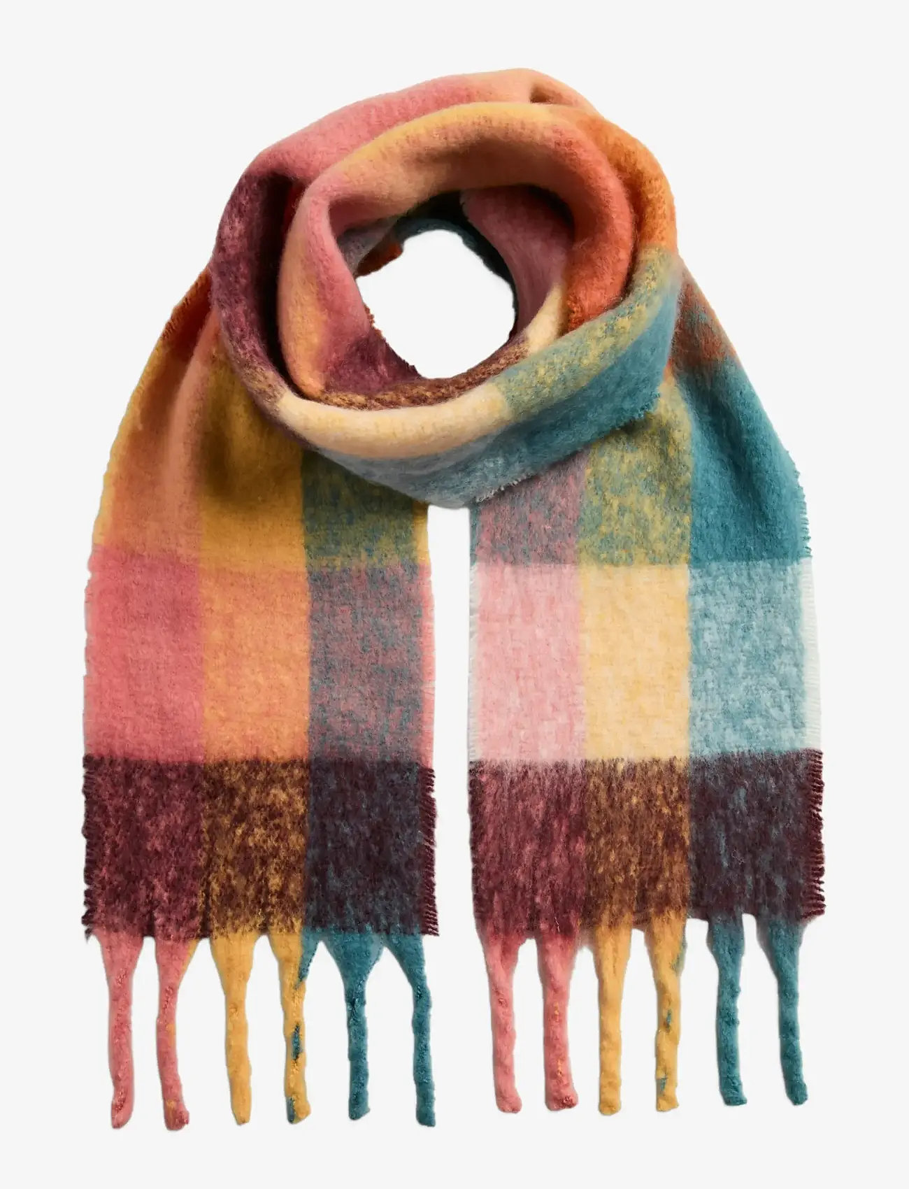 Pieces - PCJOVA LONG SCARF BC - tawny port - 0