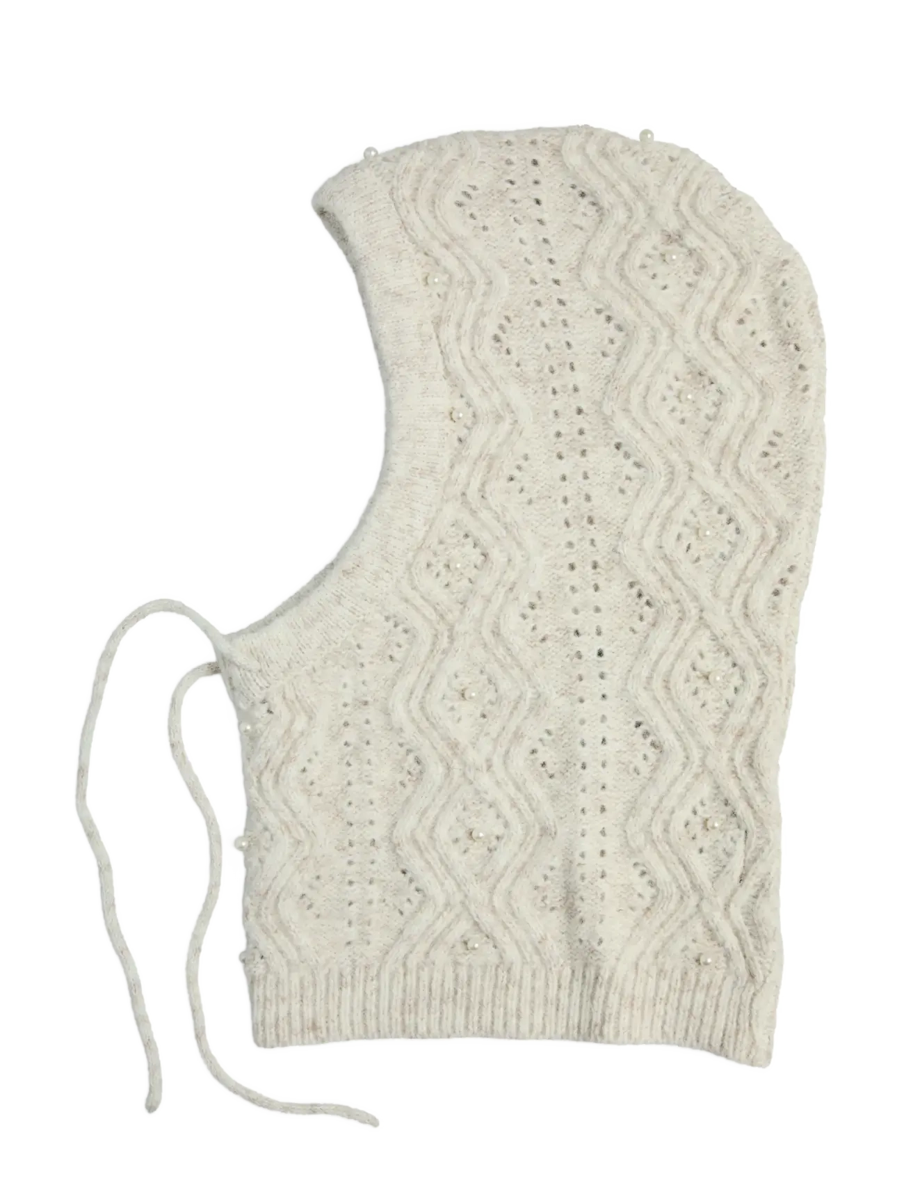Pieces Pcjovie Balaclava Bc, One Size, Cream, Hovedbeklædning > Balaclava, Dame