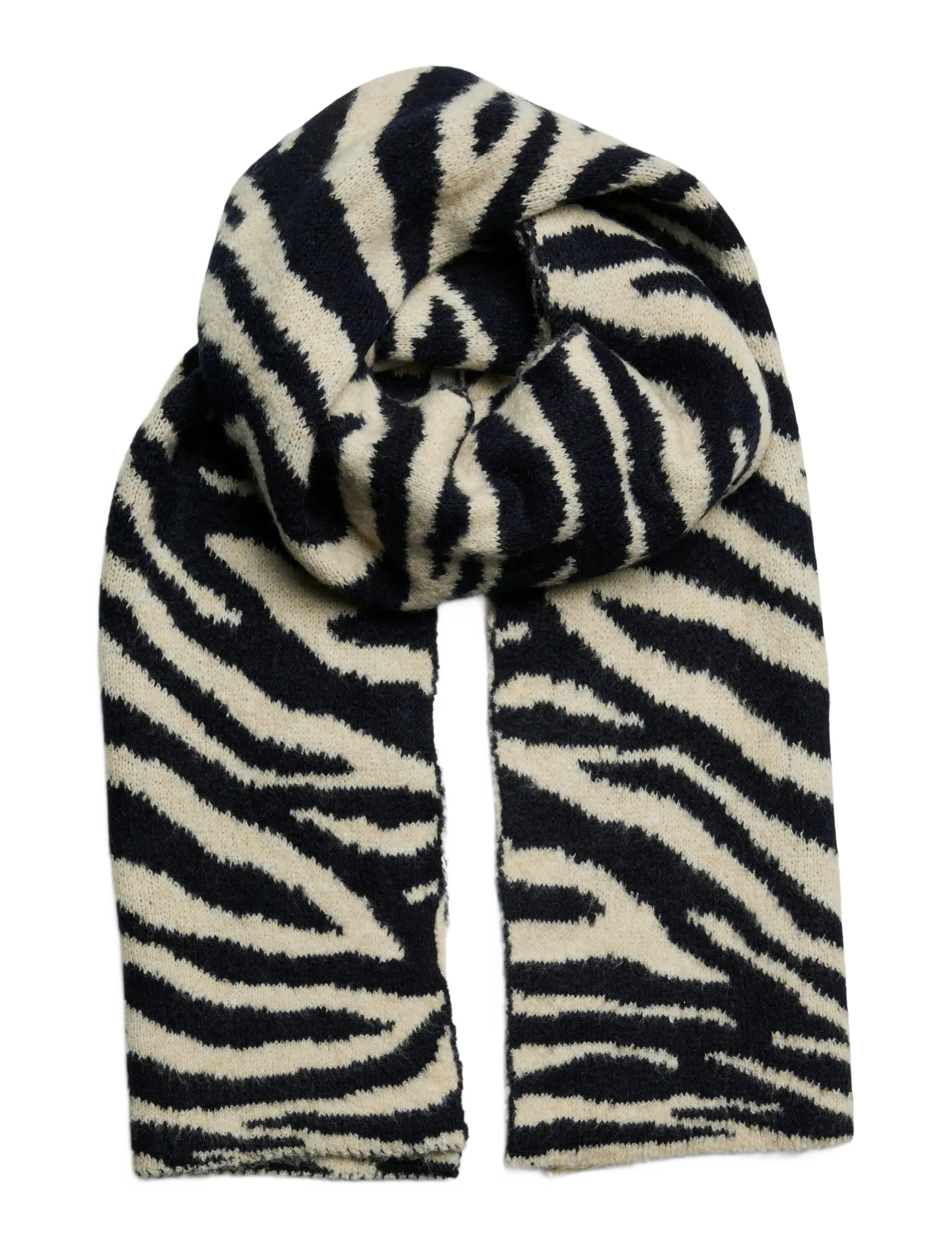 Pieces PCJUANITA LONG SCARF BC - Transitional Layering - BLUING / black