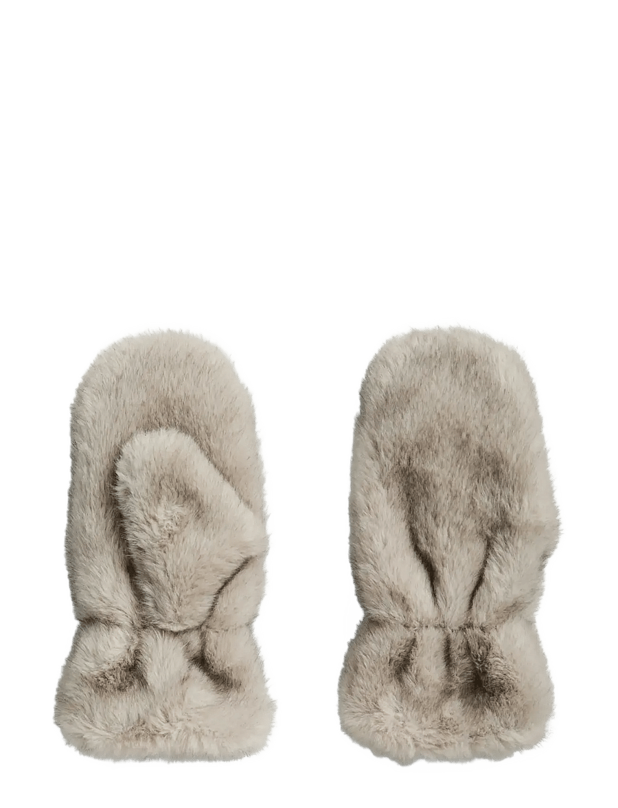 Pieces - PCJUTLANDIA MITTENS BC - labakindad - greige - 1