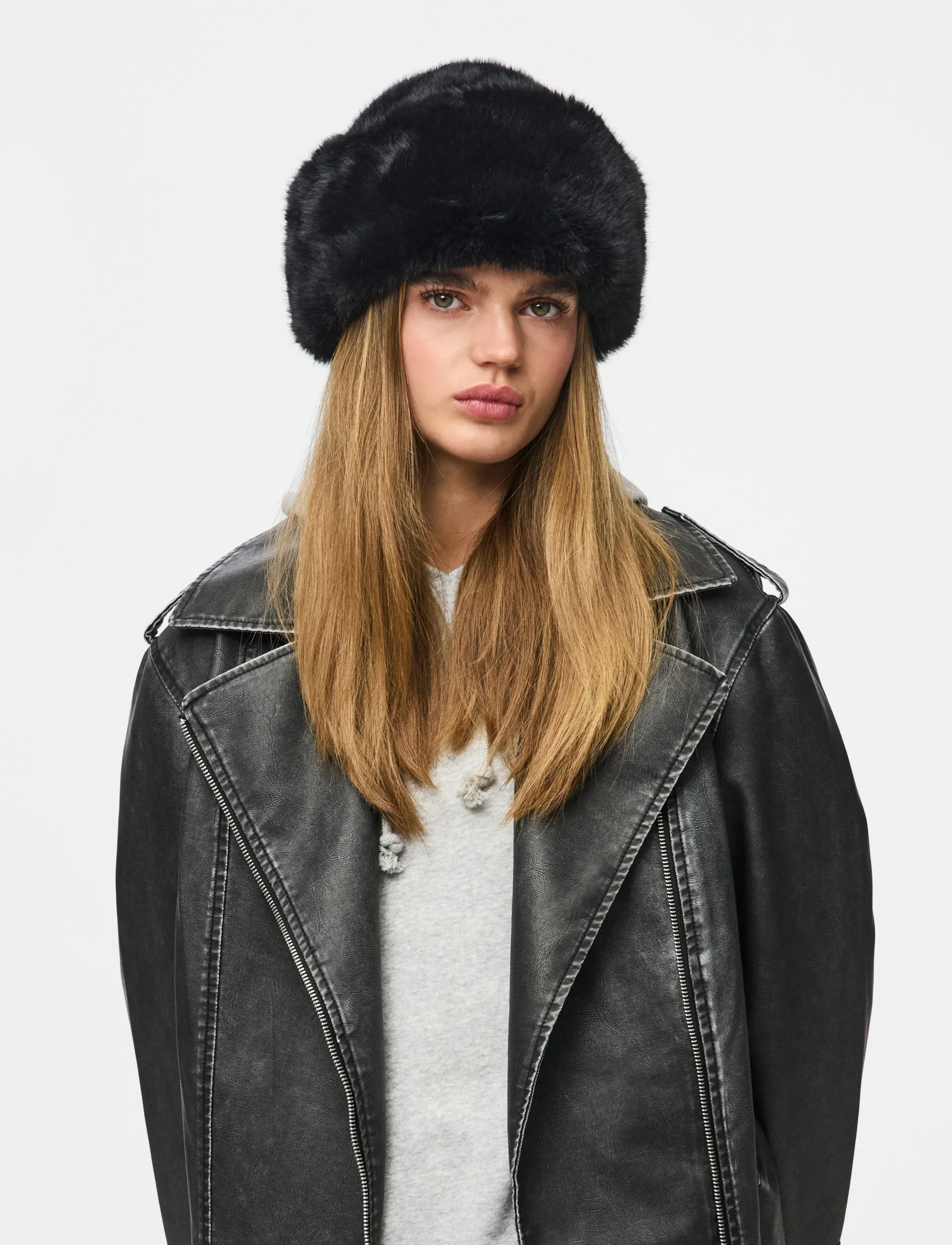 Pieces - PCJUTLANDIA HAT BC - hats - black - 0