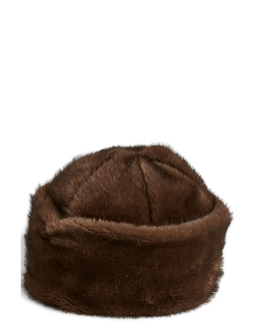 Pieces - PCJUTLANDIA HAT BC - hattar - ganache - 1