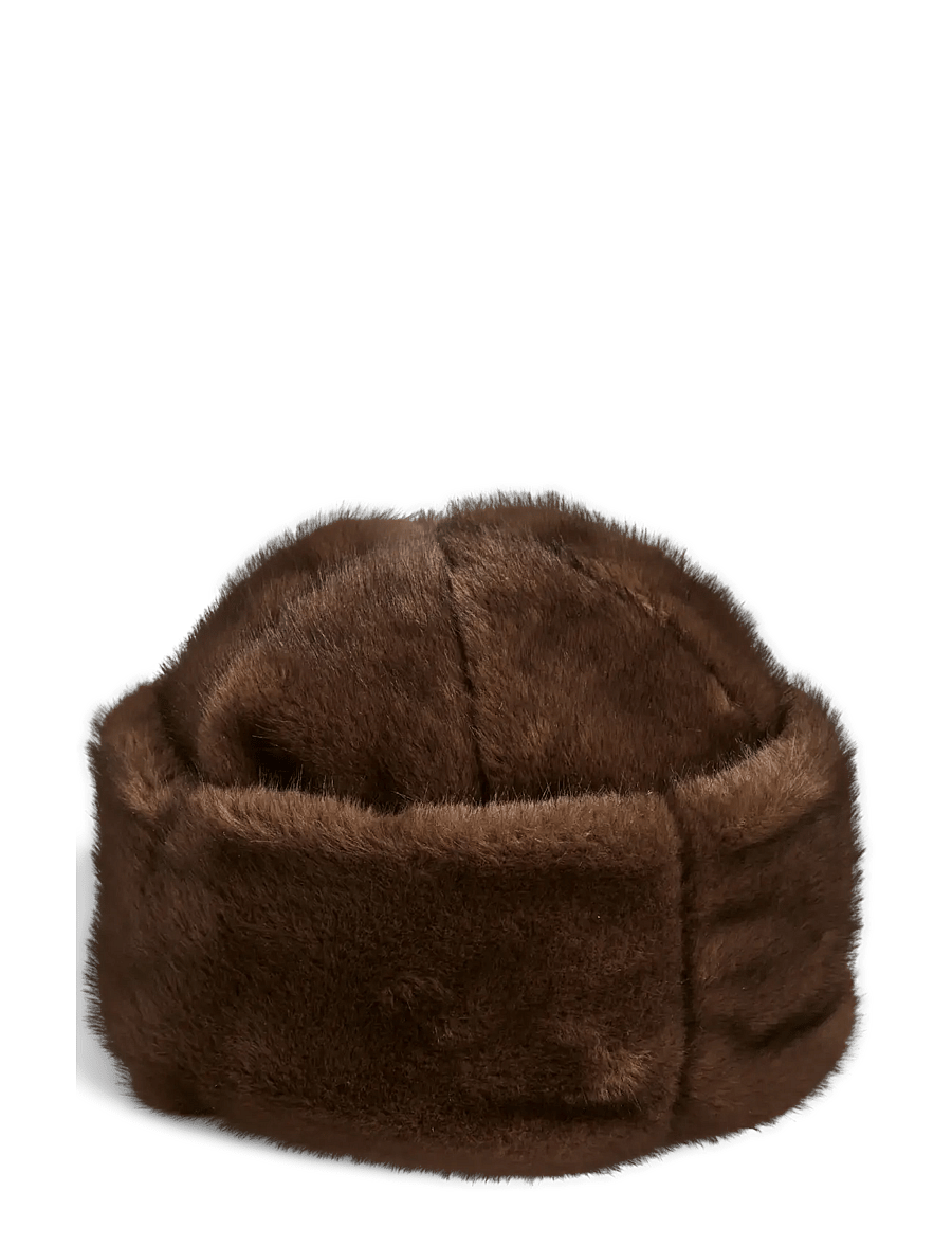 Pieces - PCJUTLANDIA HAT BC - hattar - ganache - 2