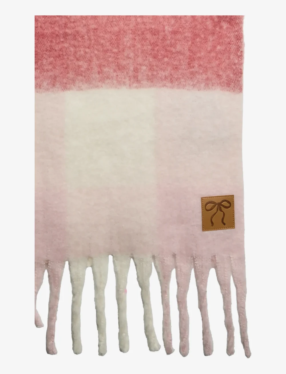 Pieces - PCJULINE LONG SCARF BC - vinterskjerf - pink-a-boo - 1