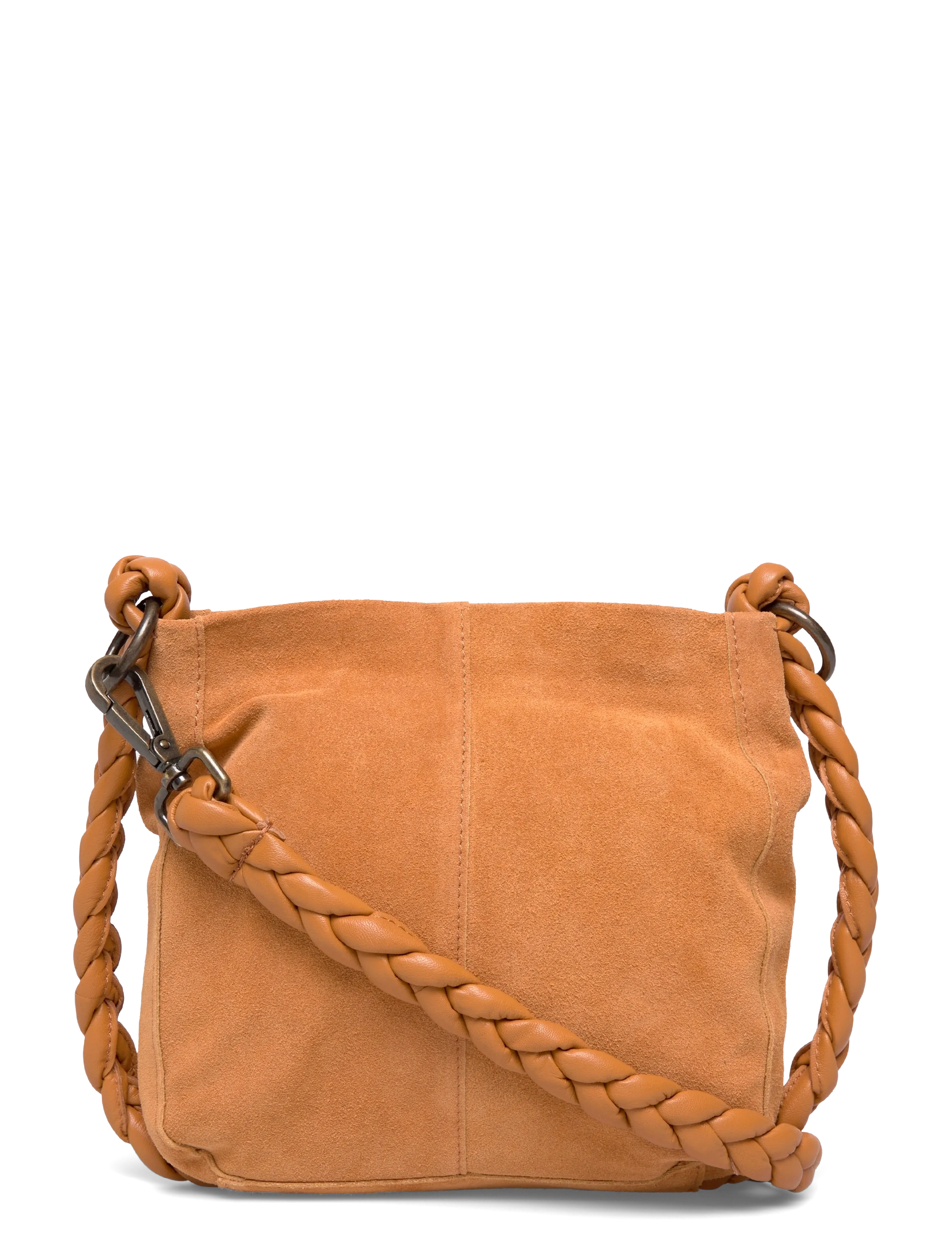 Pieces PCJUNA SUEDE DAILY BAG FC - Crossbody Bags - COGNAC / brown