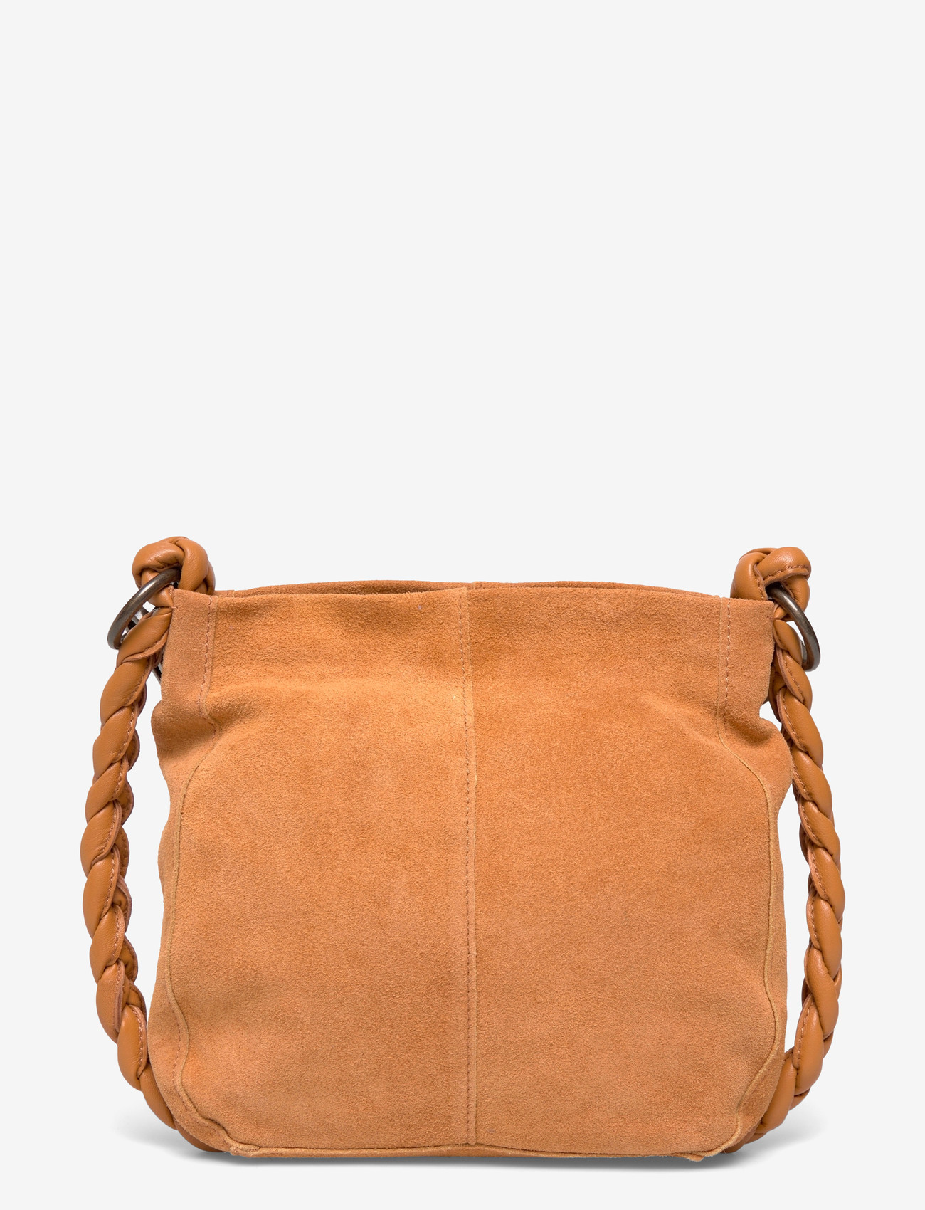 Pieces - PCJUNA SUEDE DAILY BAG FC - speciella tillfällen - cognac - 1
