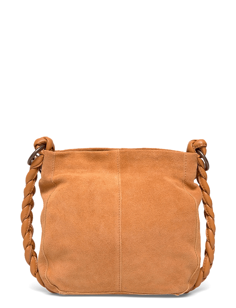 Pieces - PCJUNA SUEDE DAILY BAG FC - speciella tillfällen - cognac - 1