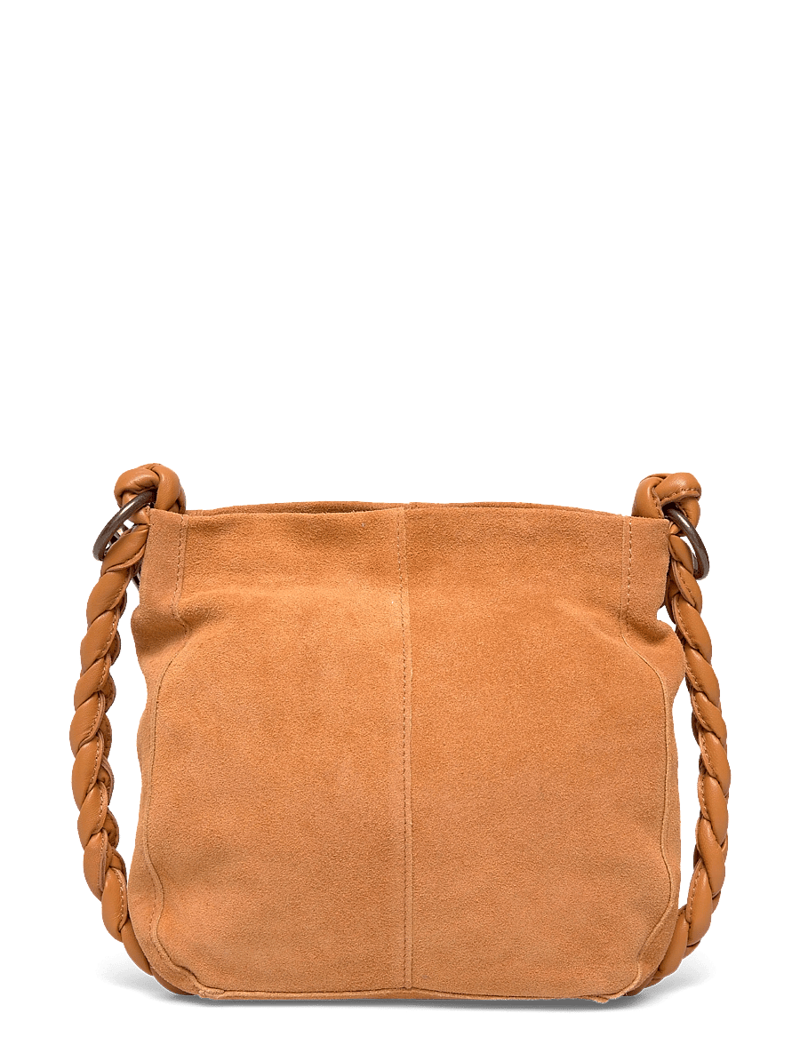 Pieces - PCJUNA SUEDE DAILY BAG FC - cognac - 1