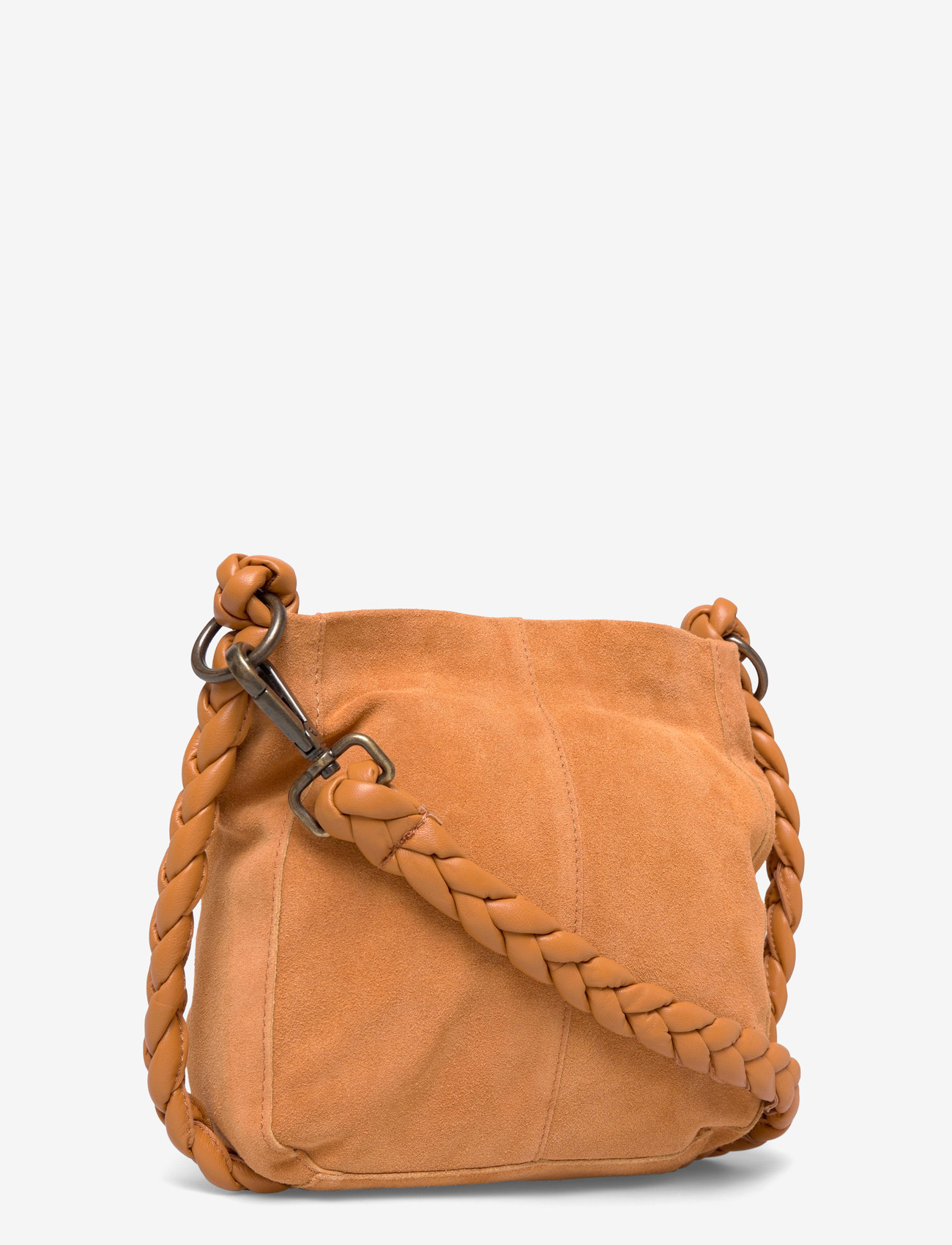 Pieces - PCJUNA SUEDE DAILY BAG FC - speciella tillfällen - cognac - 2
