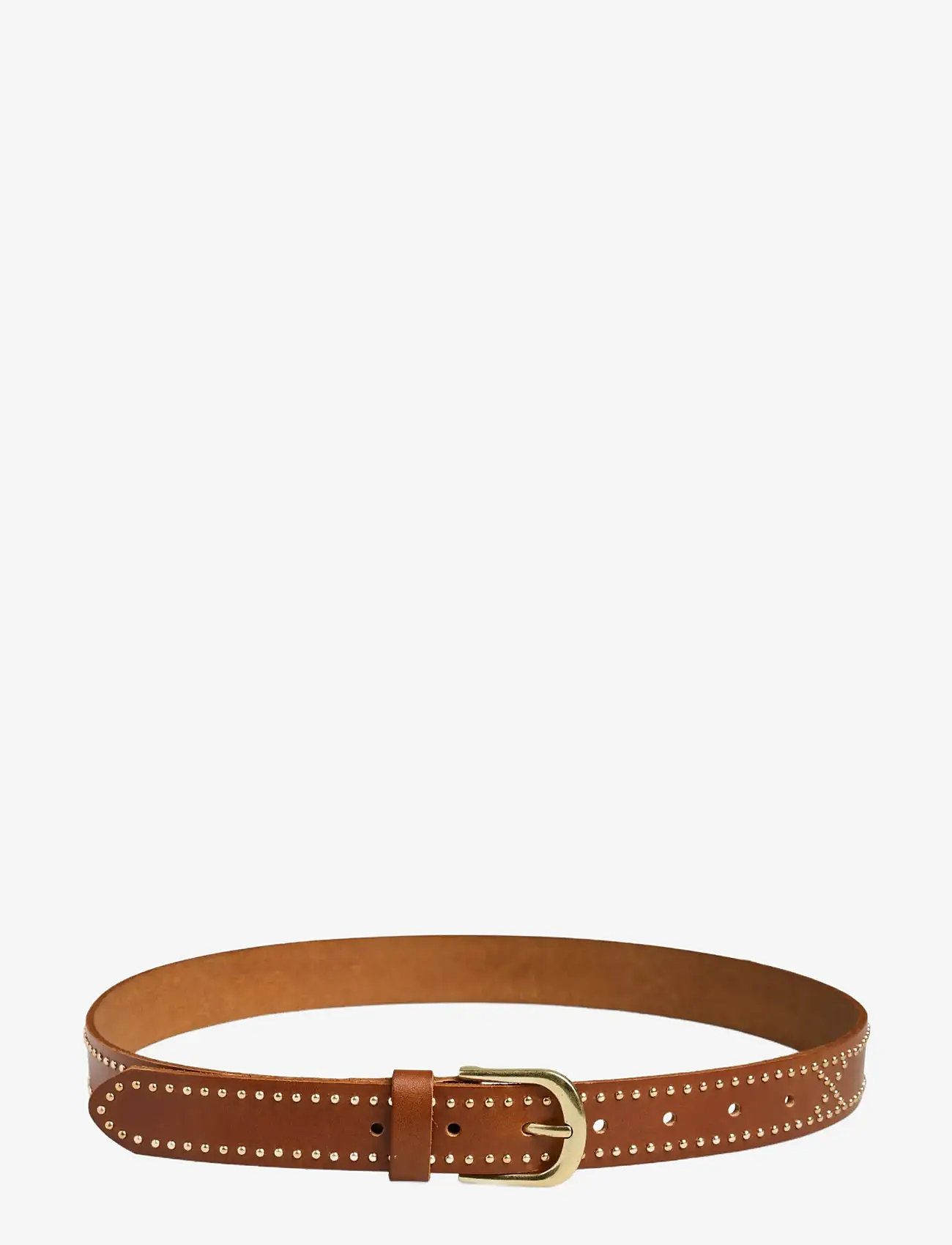 Pieces - PCJUNE LEATHER JEANS BELT FC - igapäevased vööd - cognac - 0