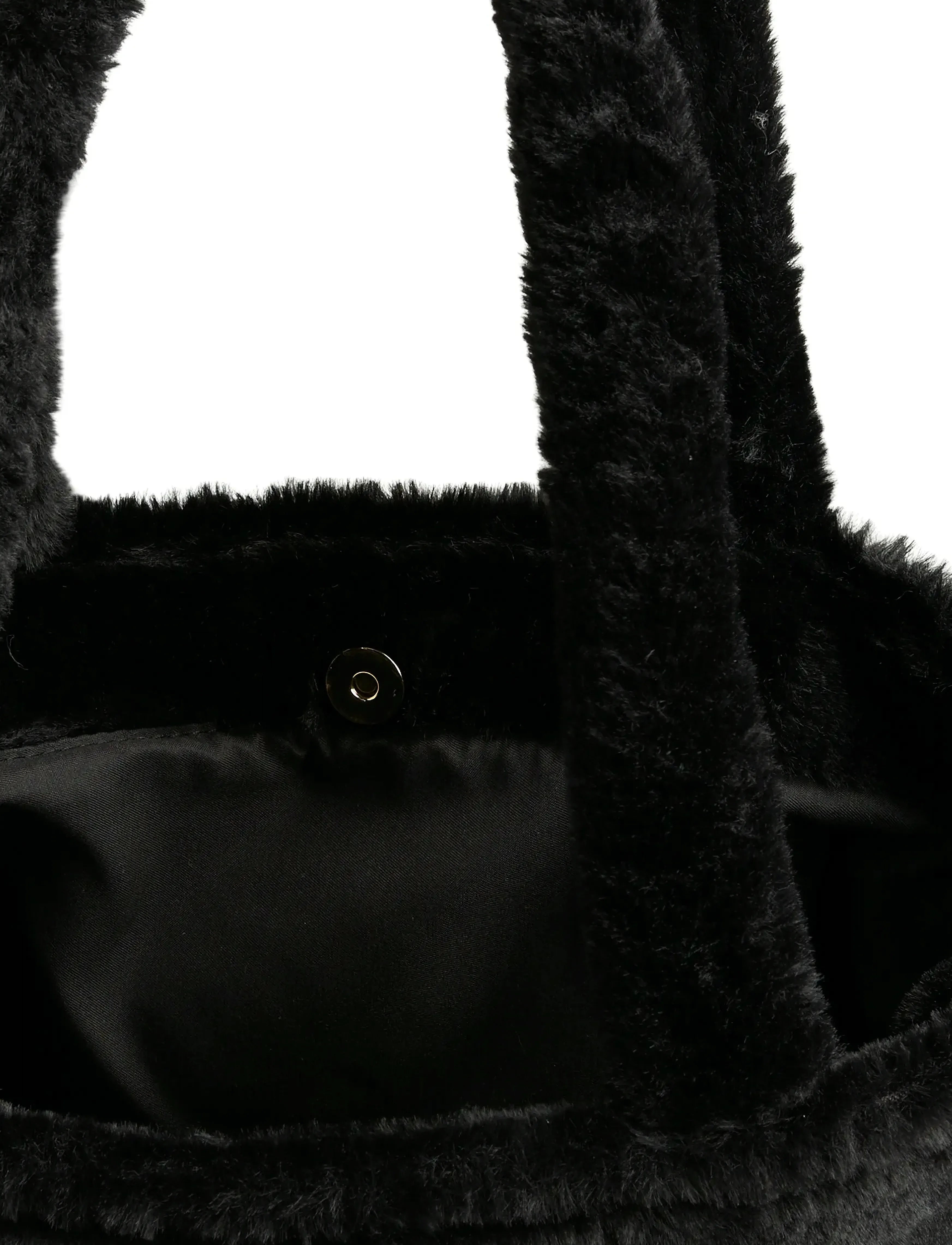 Pieces - PCJANICE FUR SHOPPER - accessoarer - black - 2