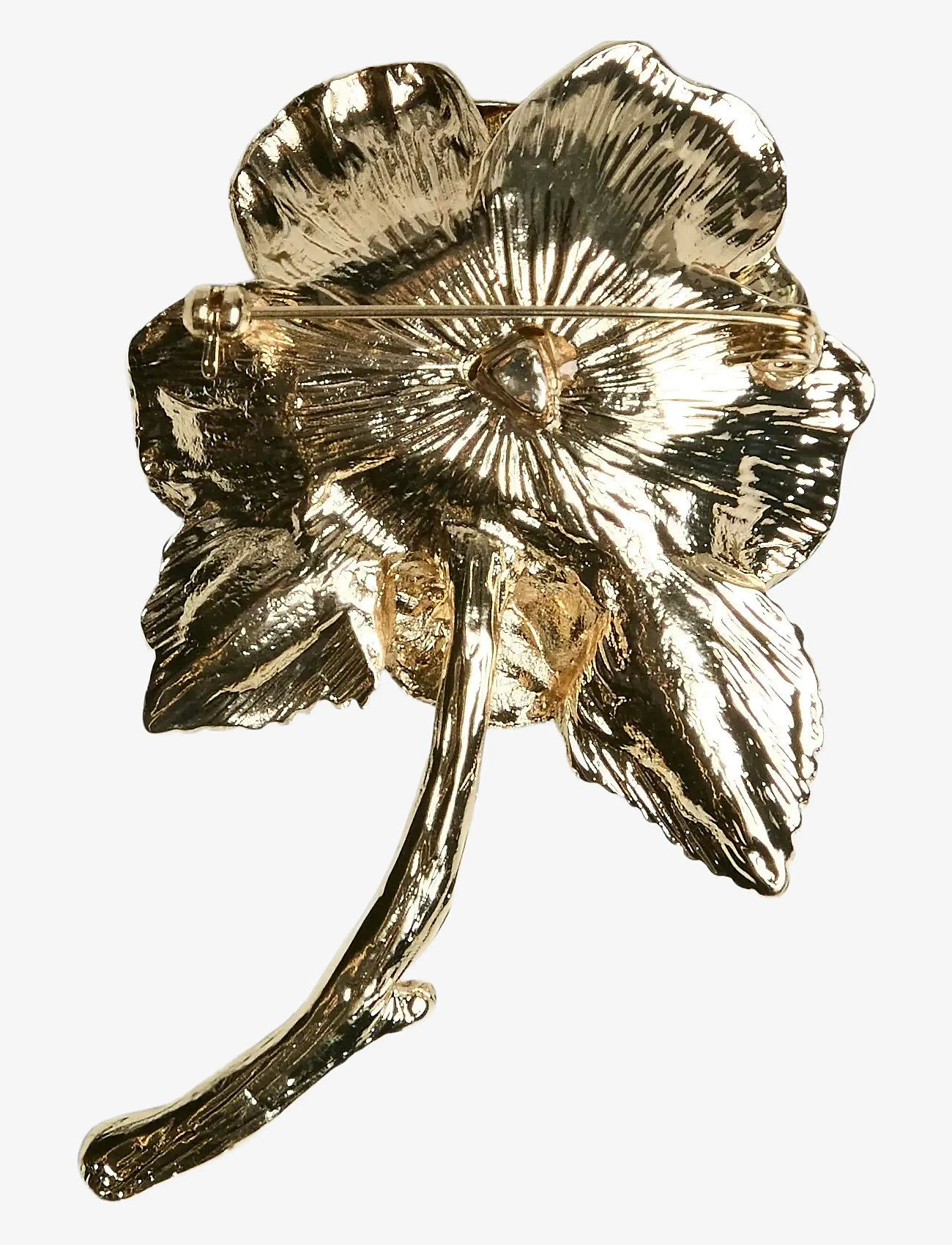 Pieces - PCMARIA A BROOCH BUNDLE - gold colour - 1