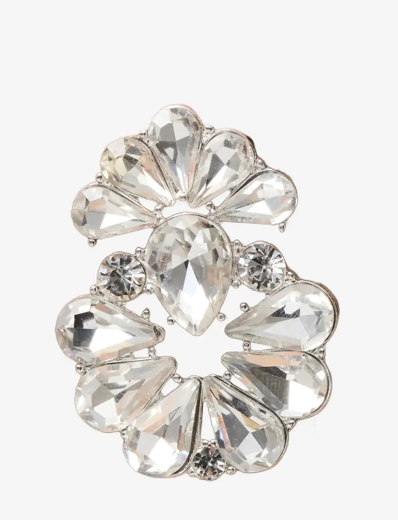 Pieces - PCMELANY O EARRINGS BUNDLE - rippuvad kõrvarõngad - silver colour - 1