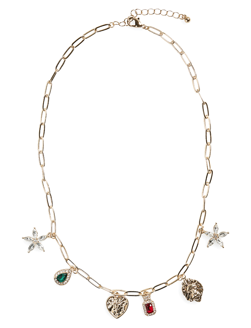 Pieces - PCMAVIS S NECKLACE - ketten mit anhänger - gold colour - 0