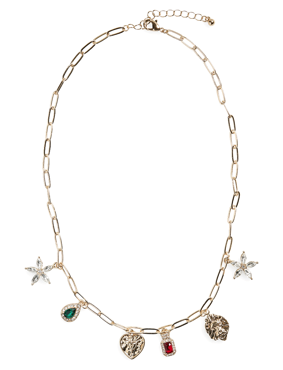 Pieces - PCMAVIS S NECKLACE - dainty necklaces - gold colour - 0