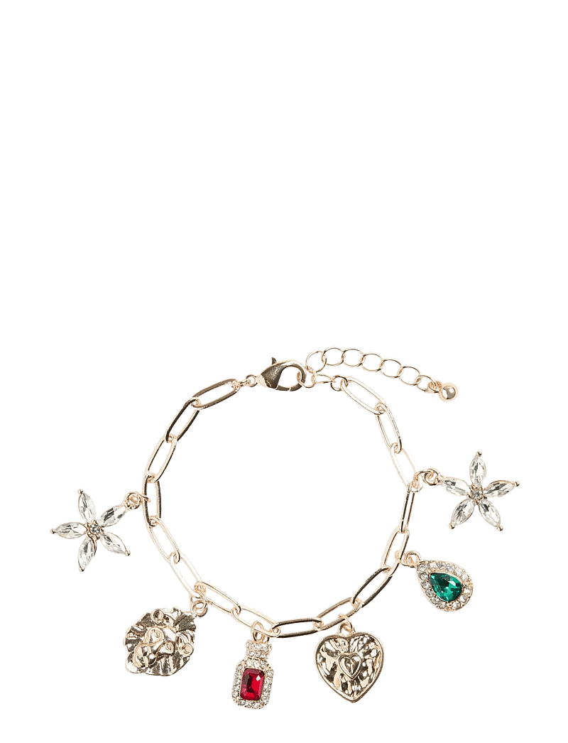 Pieces - PCMAVIS S BRACELET - kettenarmbänder - gold colour - 0