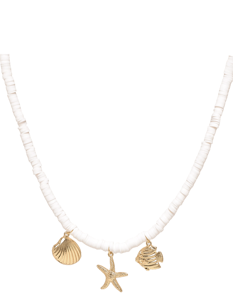 Pieces - PCCILLE NECKLACE KCA - konfirmation - gold colour - 0