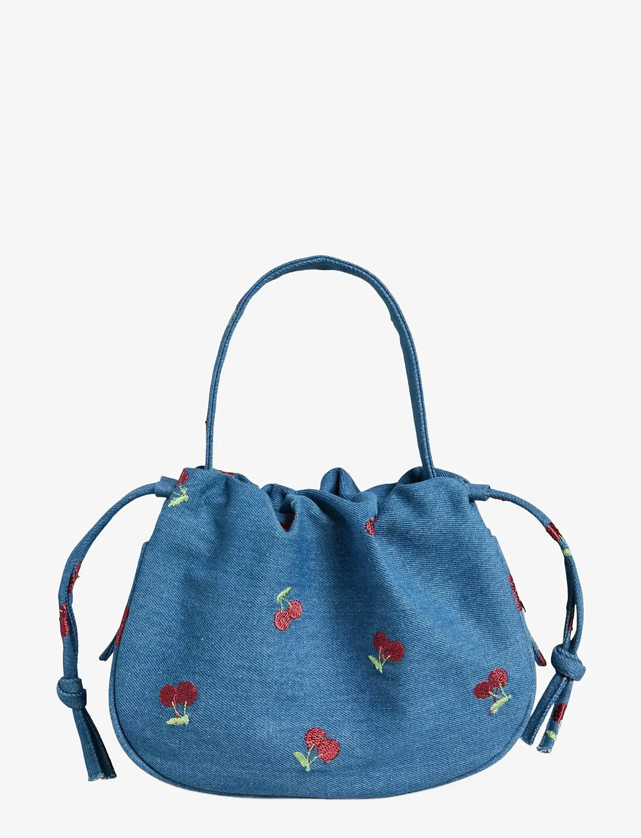 Pieces - PCBALLOON DENIM CHERRY BAG FSY - alltags-style - light blue denim - 0