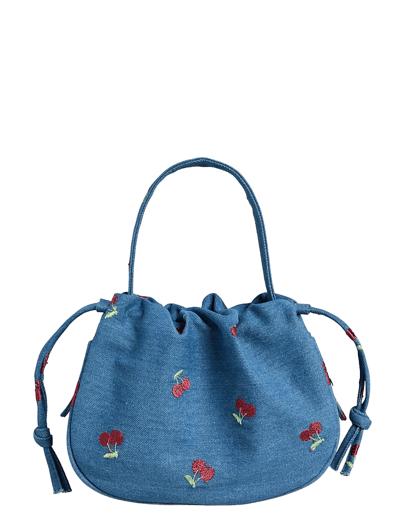 Pieces - PCBALLOON DENIM CHERRY BAG FSY - alltags-style - light blue denim - 0