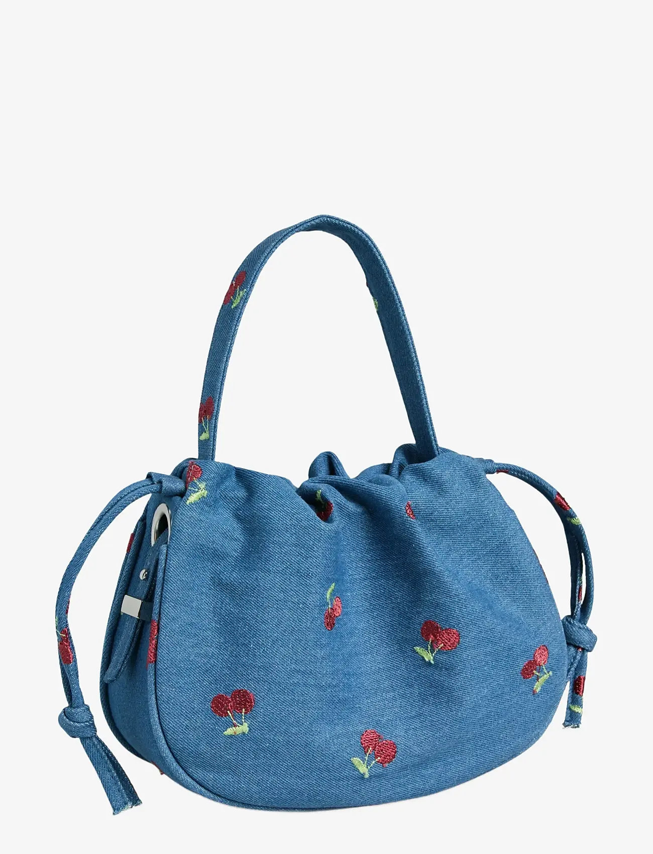 Pieces - PCBALLOON DENIM CHERRY BAG FSY - alltags-style - light blue denim - 1