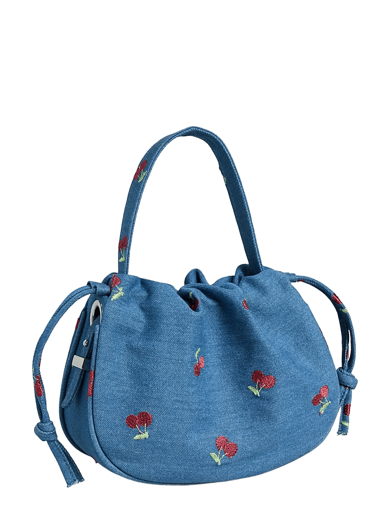 Pieces - PCBALLOON DENIM CHERRY BAG FSY - alltags-style - light blue denim - 1