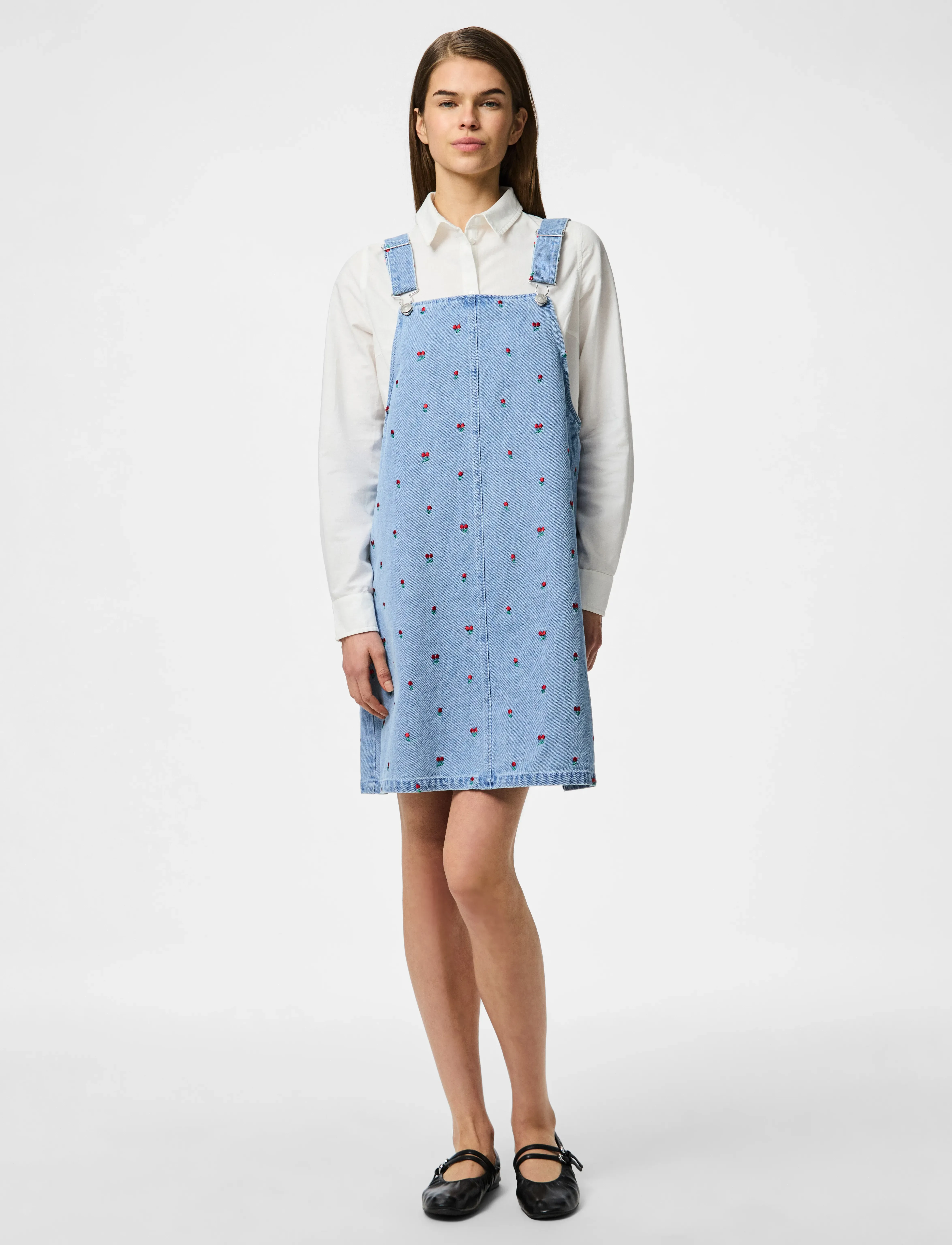 Pieces - PCFREIA SL DENIM SPENCER DRESS D2D FSY - light blue denim - 4