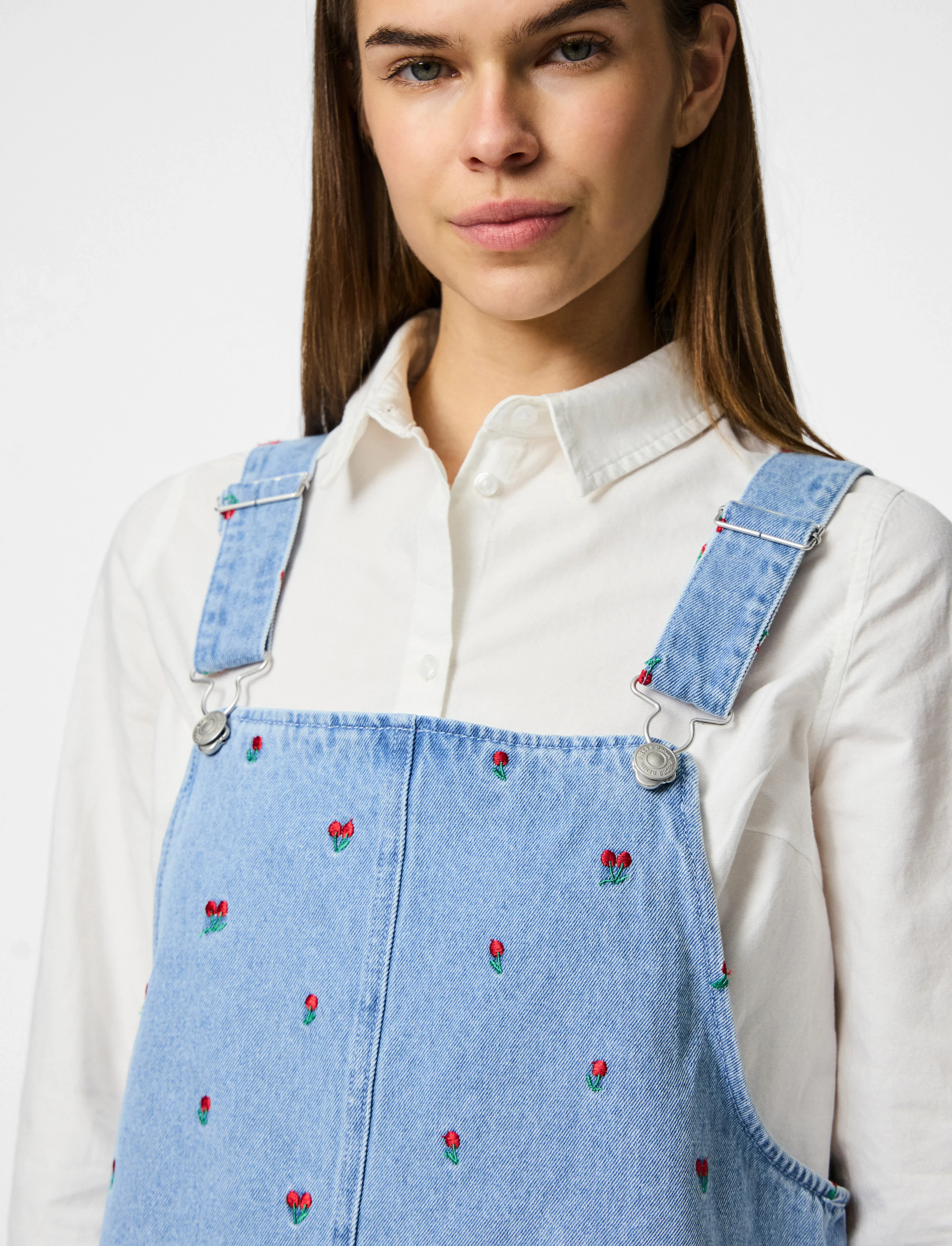 Pieces - PCFREIA SL DENIM SPENCER DRESS D2D FSY - light blue denim - 5