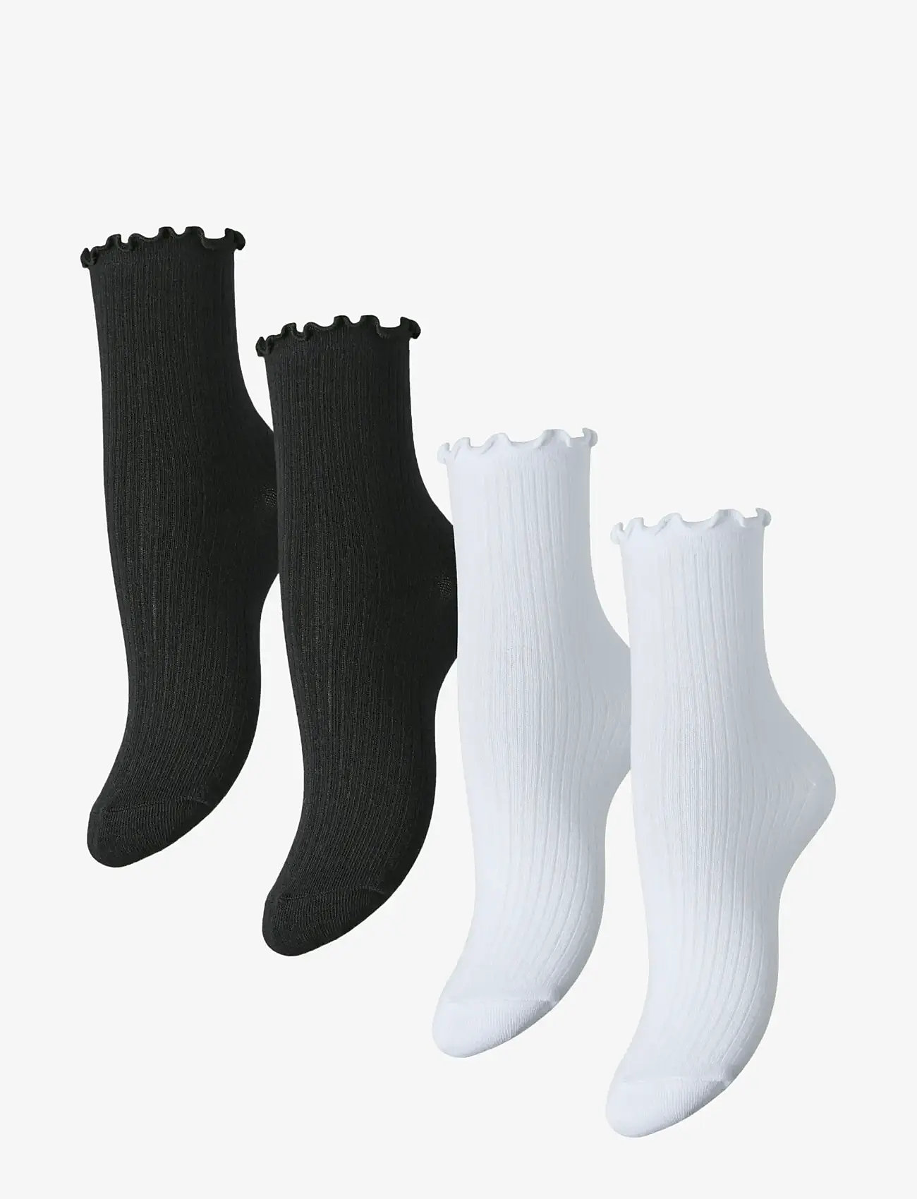 Pieces - PCAFIA 4 PACK SOCKS NOOS - black - 0