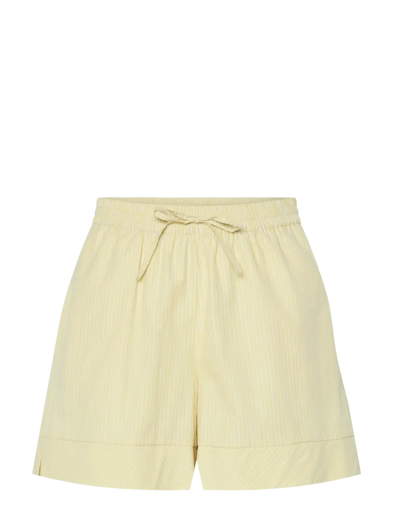 Pieces PCFEMME HW SHORTS WVN D2D - Shorts - PALE BANANA / yellow
