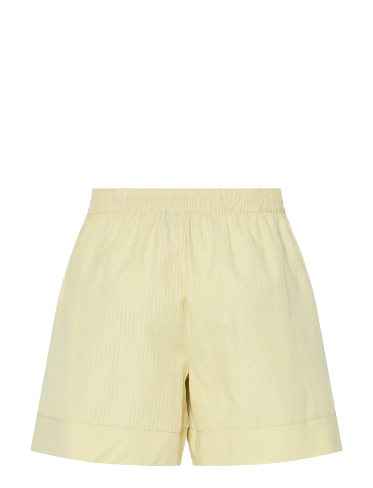 Pieces - PCFEMME HW SHORTS WVN D2D - casual shorts - pale banana - 2