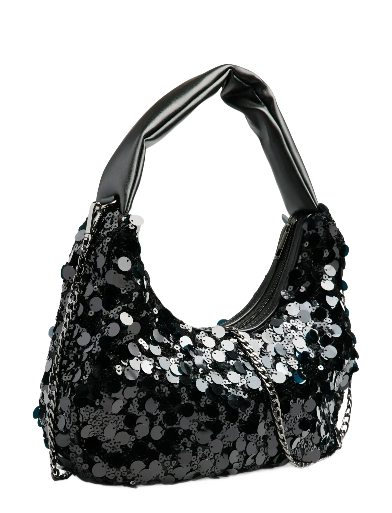 Pieces - PCMADDIE SEQUINS SHOULDER BAG - laagste prijzen - black - 2