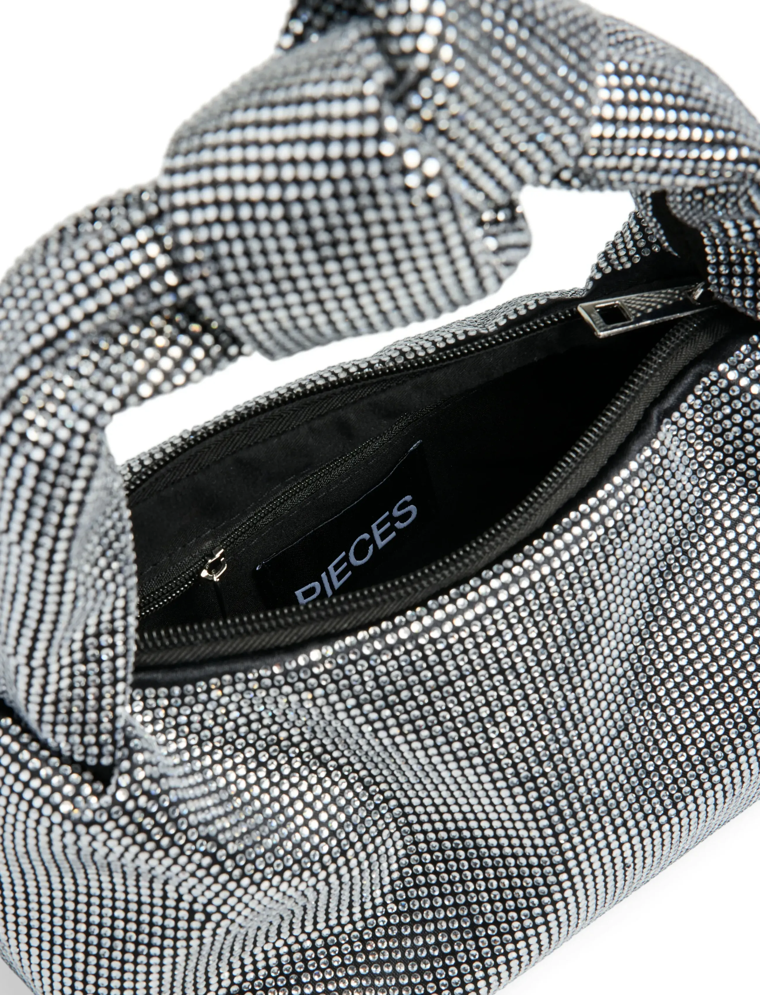 Pieces - PCMINDY GLITTER BAG - laveste priser - black - 2
