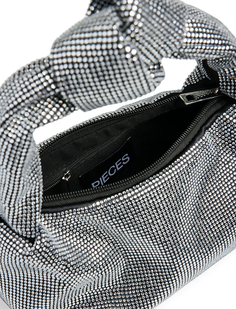 Pieces - PCMINDY GLITTER BAG - særlige begivenheder - black - 2