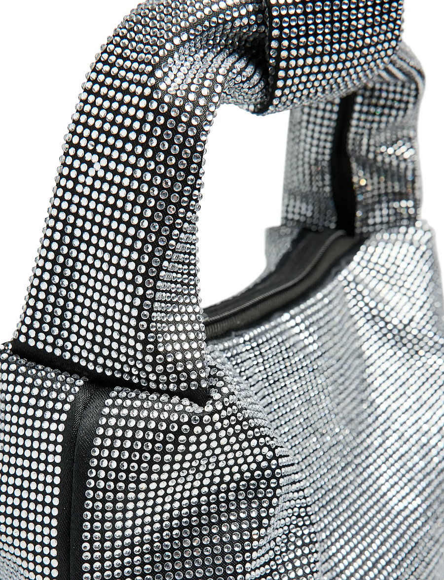 Pieces - PCMINDY GLITTER BAG - særlige begivenheder - black - 3